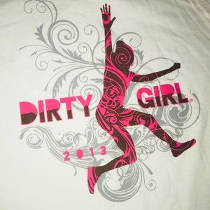 RARE Dirty Girl 2013 Tee SzL